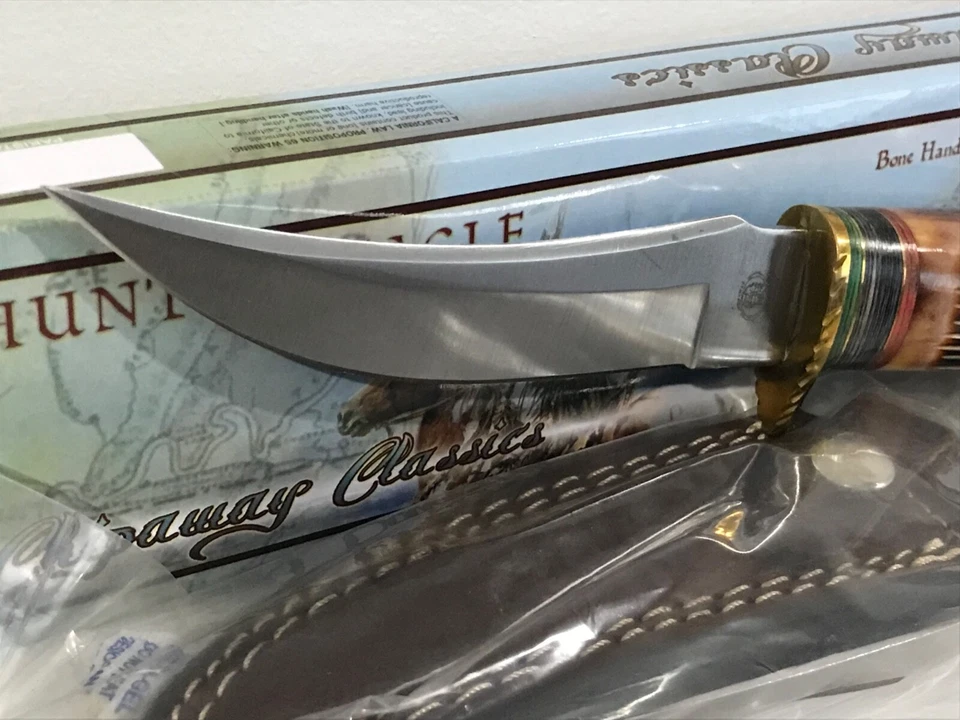 Chipaway Classics Cutlery Hunting Eagle 10" Knife w/Leather Sheath - Image 3 of 4