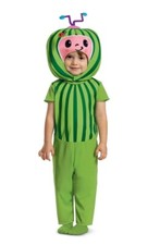 Cocomelon Unisex Melon Toddler Halloween Costume, Way to Celebrate, Size 2T