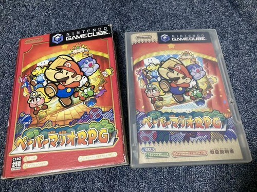 Nintendo GameCube Paper Maro RPG, Sunshine, Luigi Mansion Set of 3 Used Japan - Picture 3 of 7