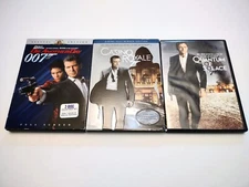 007 DVD Lot "Die Another Day", "Casino Royale", and "Quantum of Solace"