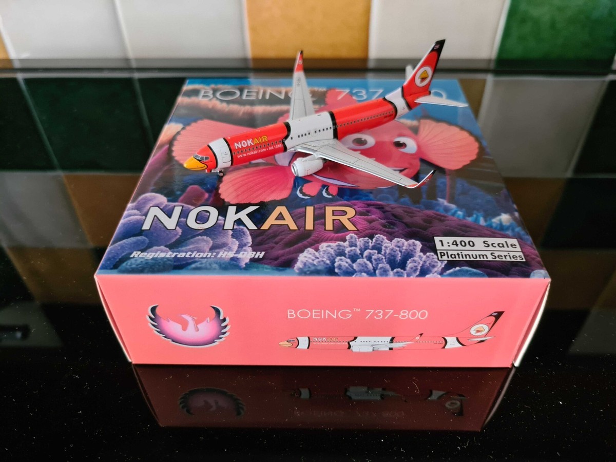 Nok Air Boeing 737-800 1:400 HS-DBH PH410745 Finding Nemo Phoenix