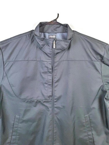 Ping Collection Giacca a vento Golf Pioggia Uomo XXL Soft Shell Nero Logo Talladega - Foto 7 di 10