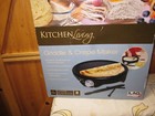 NEW Kitchen Living Griddle and Crepe Maker 13.4" Baking Plate Diameter