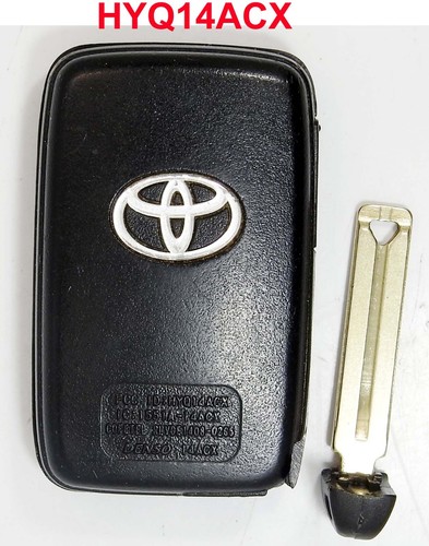 LOT 4 OEM TOYOTA Prius smart keyless remote New UNCUT KEY fob HYQ14ACX MOZB31EG - Picture 5 of 6