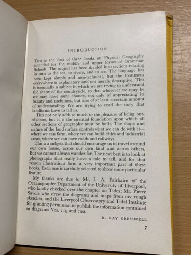 1965 "THE PHYSICAL GEOGRAPHY OF STRÄNDE AND COASTLINES" GEBUNDENES BUCH (P3) - Bild 6 von 12