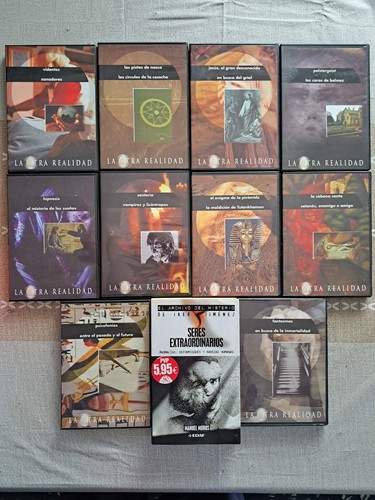 DVD LA OTRA REALIDAD JIMENEZ DEL OSO COMPLETA 10 DVD + REGALO - CERTIFICADO