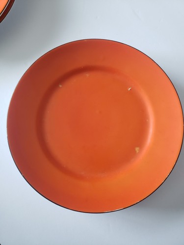 Orange Japanese dish dinner tea set - Picture 14 of 17