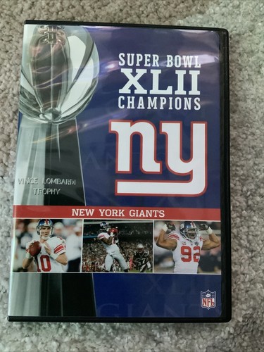 NEW YORK GIANTS SB42 SB46 COMPLETE HISTORY 9 DVD LOT. 1 OF SB42 COMES SEALED NY - Picture 9 of 12