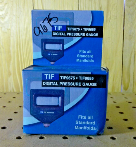 TIF Digital Pressure Gauge for HVAC Manifolds #TIF9675