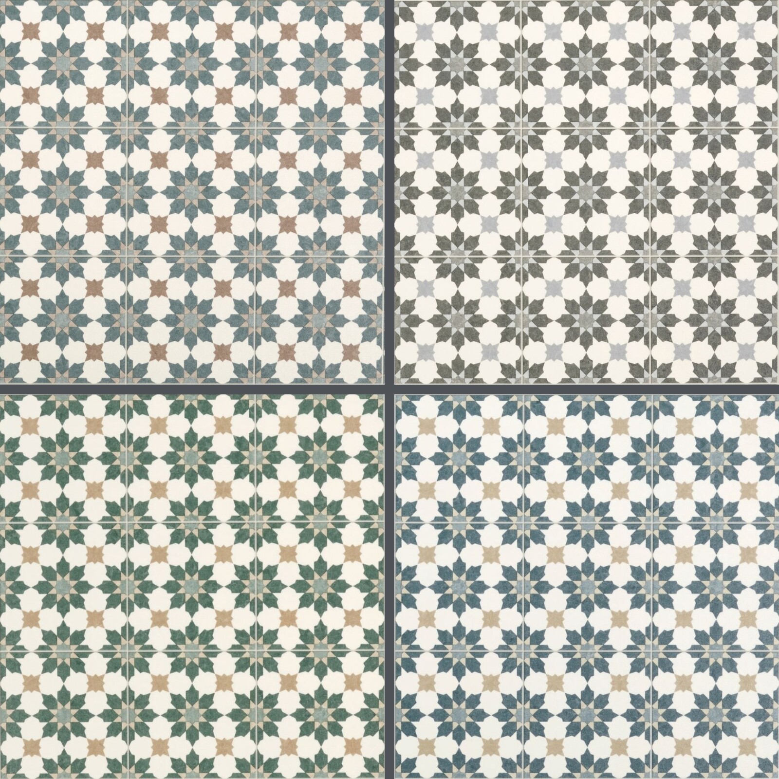 Morrocan Tile Lino Flooring Green Terracotta Mosaic Tiles Foam Sheet