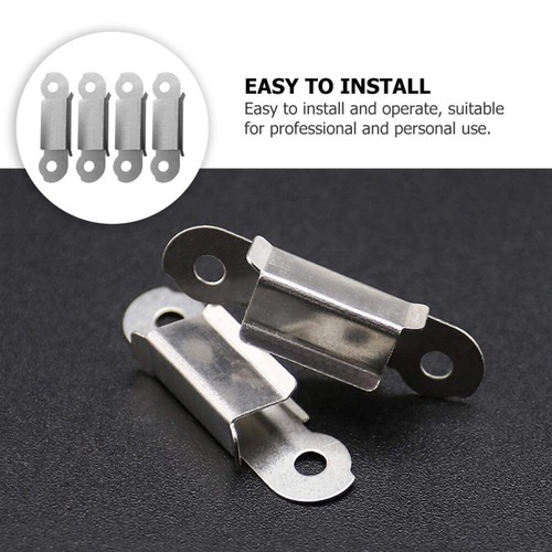 4 Pcs Heißer Bettclip Plattformhalter Aus Glas Beheizbare Bettglasclips - Photo 5/12