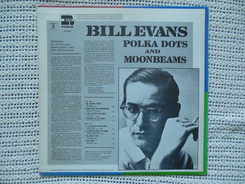 Original Jazz Analog: BILL EVANS - POLKA DOTS AND MOONBEAMS, Riverside Excellent - Picture 9 of 11