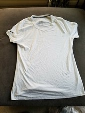 Nike Womens Dri-Fit White SS XSmall Tshirt NEW