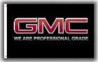 GMC Black Banner Wall Decor Flag 3x5ft 90x150cm Garage Best banner