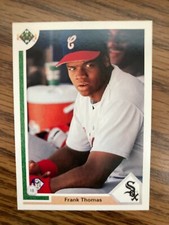 1991 Upper Deck #246 Frank Thomas Chicago White Sox Flipping Finger  NrMt