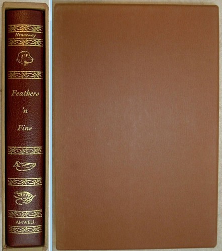 FEATHERS n FINS by Tom Hennessey The Amwell Press Signed by Author 1989 - Foto 2 di 11