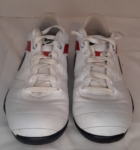 Zapatillas deportivas Nike para hombre Street Pana II talla 11 rojas y blancas 395926-101 - Imagen 4 de 6