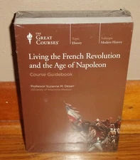 LIVING THE FRENCH REVOLUTION-Desan-THE GREAT COURSES-8 DVD, Book-NEW, SEALED!