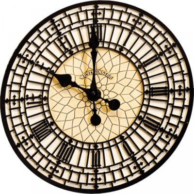 Gartenuhr Outdoor Indoor 12'' Gartenstation Wanduhr BIG BEN Westminster