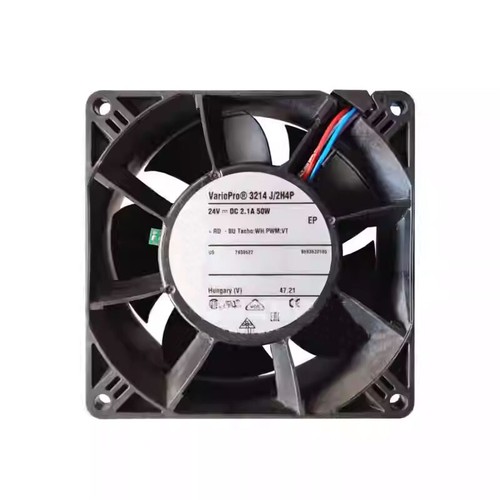 1PC New 4-Wire Cooling Fan 24VDC 2.1A 50W 92*92*38mm 3214J/2H4P - 第 2/2 張圖片