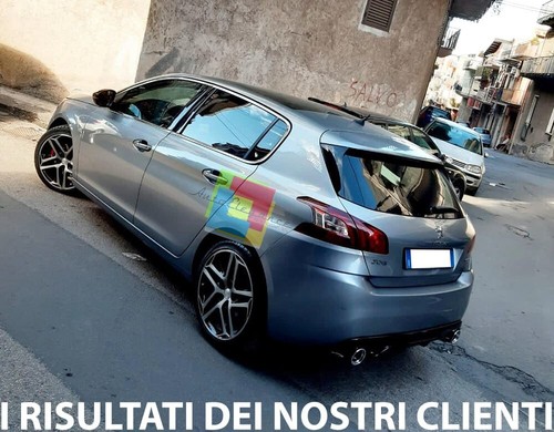 ✨ 0254 Diffusor Passend Für Peugeot 308 II 5 Türer 13-21 Look Gti Schwarz Glanz - Bild 9 von 16