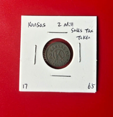 KANSAS SALES TAX TOKENS 2 MILL | eBay