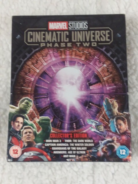 marvel cinematic universe phase 1 blu ray box set marvel cinematic universe phase 1 blu ray box set