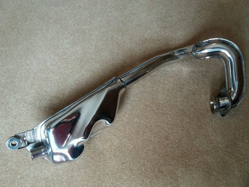 Yamaha TY250 Mono Stainless Steel Exhaust TY Brand New - Picture 2 of 2