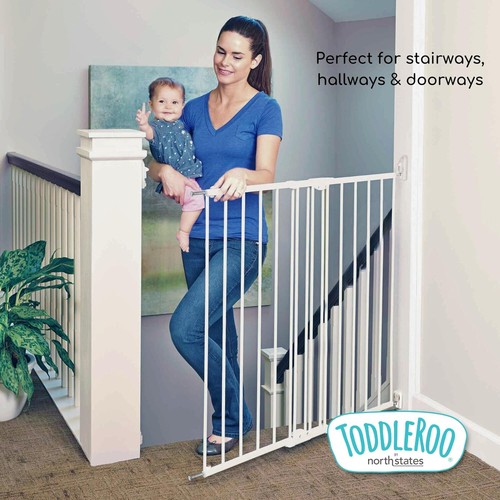 Baby Gate Tall Easy Swing & Lock Doorway Series 2 Child Gate Missing Pieces - Picture 9 of 10
