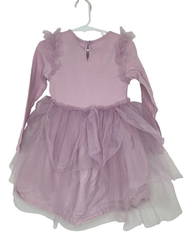 DISNEY PRINCESS Little Mermaid Ariel Tulle Purple Sparkly Party Dress Size 4 - Bild 2 von 10