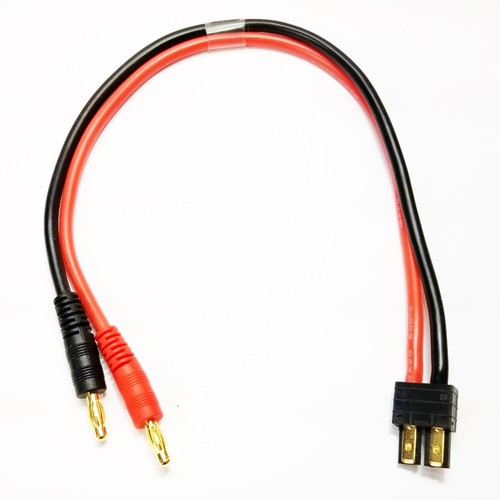 RCP (2) Fits Traxxas Charger Leads 12" Heavy Duty 12 awg Wire - Picture 4 of 11