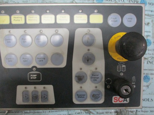 SCA Tstatur PCU 5000 Basis 90160.450000 Panel SCA 10856701.01 Controller*Tested* - Picture 4 of 11
