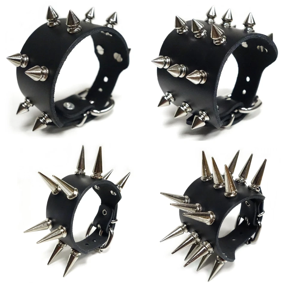 Auswahl >> Nietenarmband >> Lederarmband mit ZINK Nieten >> Gothic Leder Armband - Bild 2 von 2