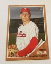 2021 Topps Archives - Spencer Howard - Philadelphia Phillies - Topps 1962 - RC