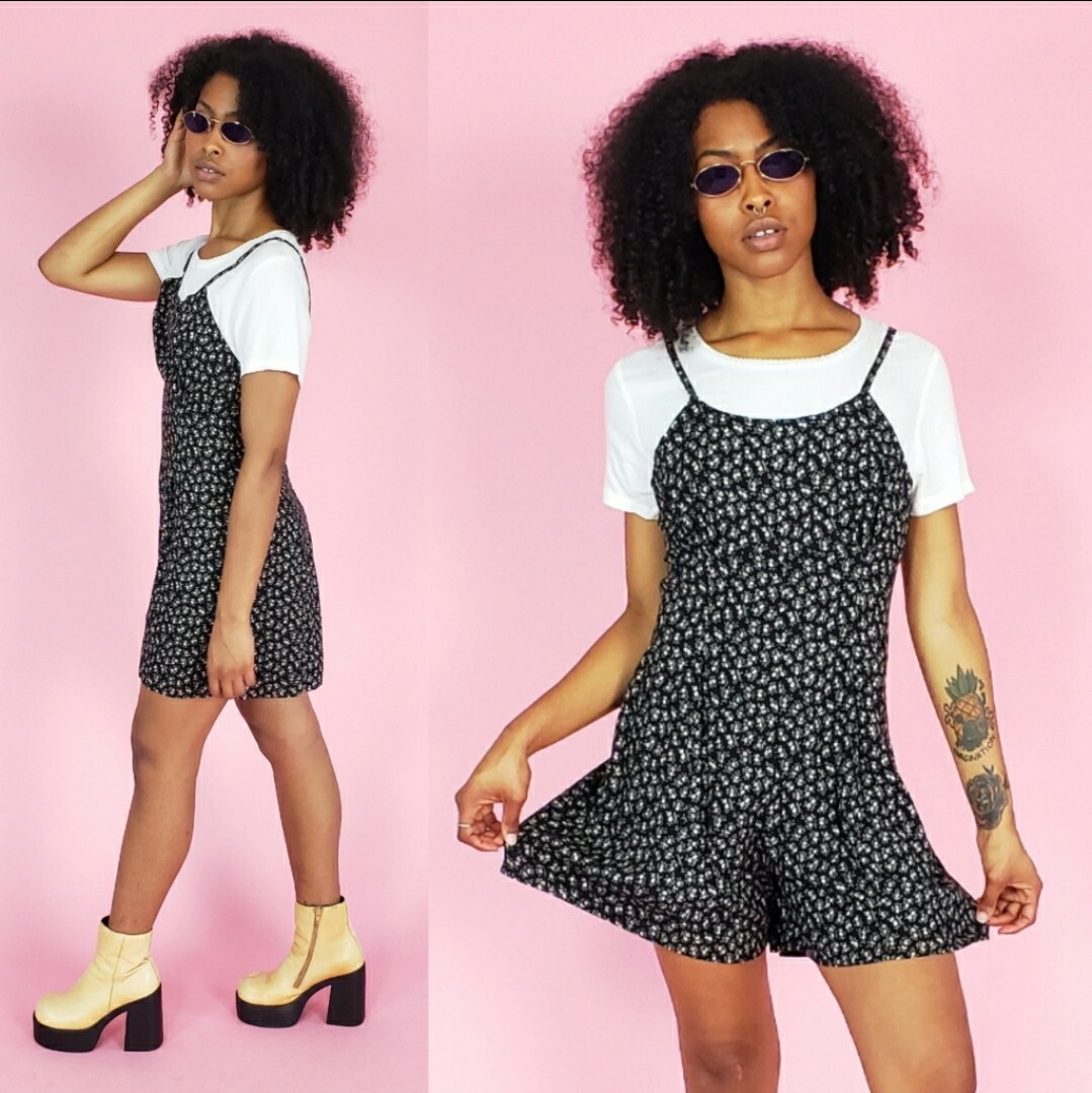 Ameri VINTAGE★SWEAT EASY ROMPERS Ameri VINTAGE SWEAT EASY ROMPERS