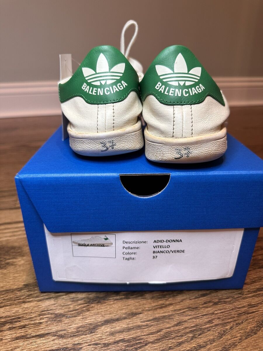 Balenciaga x Adidas Stan Smith Low Worn-Out - Off White Balenciaga x Adidas Stan Smith Low Worn-Out - Off White