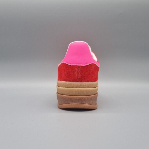 adidas Gazelle Bold Red Lucid Pink - IH7496 - NUEVO/EMBALAJE ORIGINAL - Imagen 4 de 5