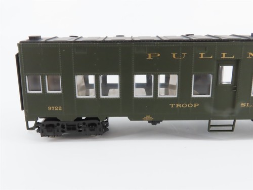 HO Walthers 932-34151 PRR Pennsylvania Pullman Troop Sleeper Passenger Set of 3 - Picture 8 of 22