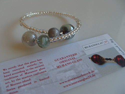 Bracelet Stylish Genuine Murano Glass Ladies Jewellery Murano Glass Handmade