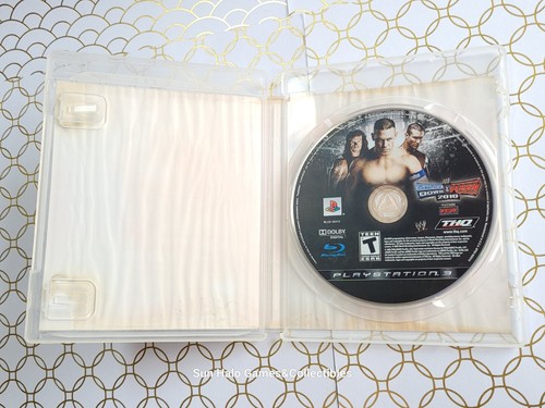 WWE SmackDown vs. Raw 2010 (PlayStation 3 PS3) !Great Disc! No Manual - TESTED - Picture 8 of 19