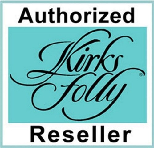 Kirks Folly Fee Anhänger Wunschbecken Foldover magnetisch goldfarben - Bild 5 von 6