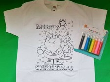 Colouring In Tshirt With Pens