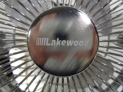 Vintage All Metal Lakewood Model (HV-4) Mini Desk Fan Metal 5" Works Great - 第 2/11 張圖片