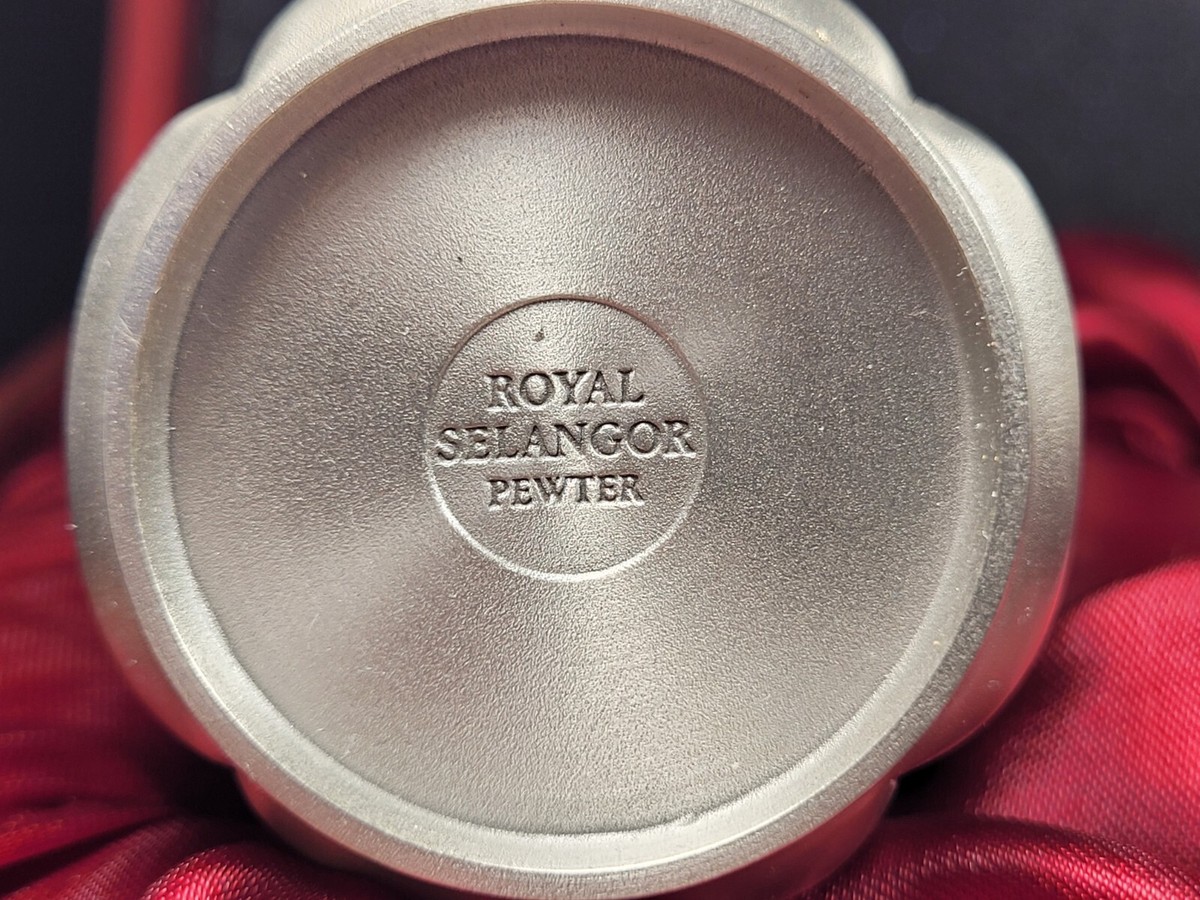 Royal Selangor Pewter Four Seasons Tumbler Cups Authentic