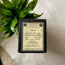 AMPICO Piano Roll DOWN BY THE WINEGAR WOIKS Bestor - Lewis - Donovan