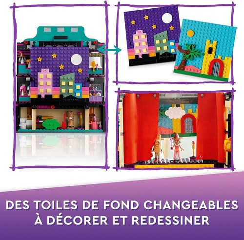 LEGO Friends L’école de théâtre d’Andréa 41714 / ENFANT Fille Jeu Jouet NOEL - Photo 4/8