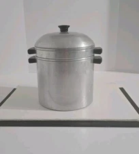  Sears Best Maid of Honor 3 PC Steamer Stock Pot Heavy Weight Aluminum 8 Quart 