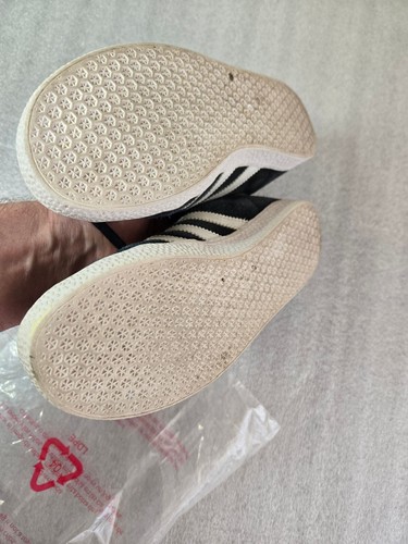 ADIDAS Gazelle Classic Sneaker Boy's Size US 4 black/White BB2502 - Afbeelding 6 van 6