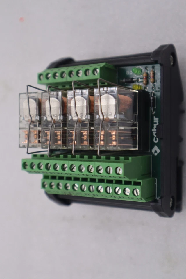 RELÉ CABUR XR042E24 R42E24 DPST 8 AMP 24 VDC STOCK K-3440 Foto 2 de 2