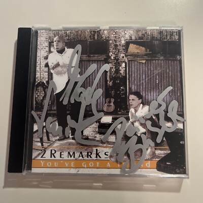 2 Remarks - Words don´t come Easy (Maxi CD) Original Unterschrift Widmung